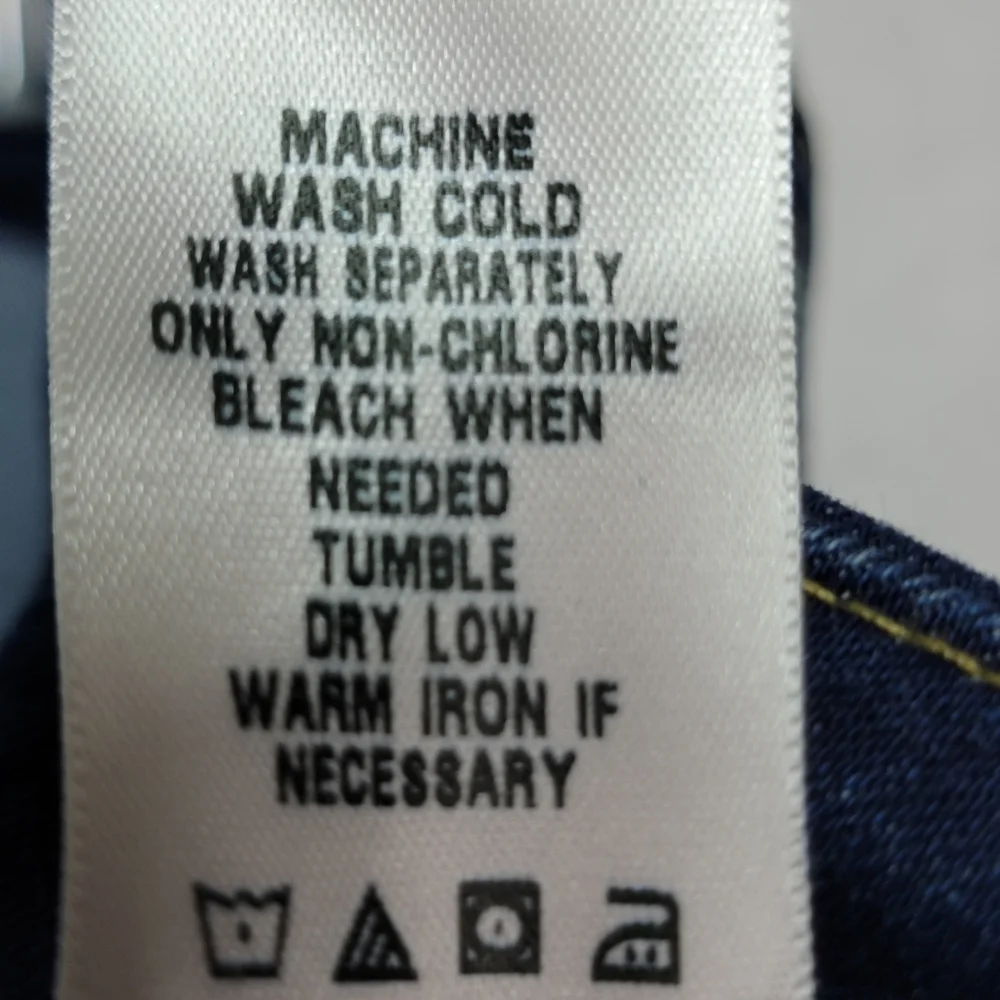 Women's JEN7‎ Slim Straight Blue Jeans SIZE 18 Misses  #878